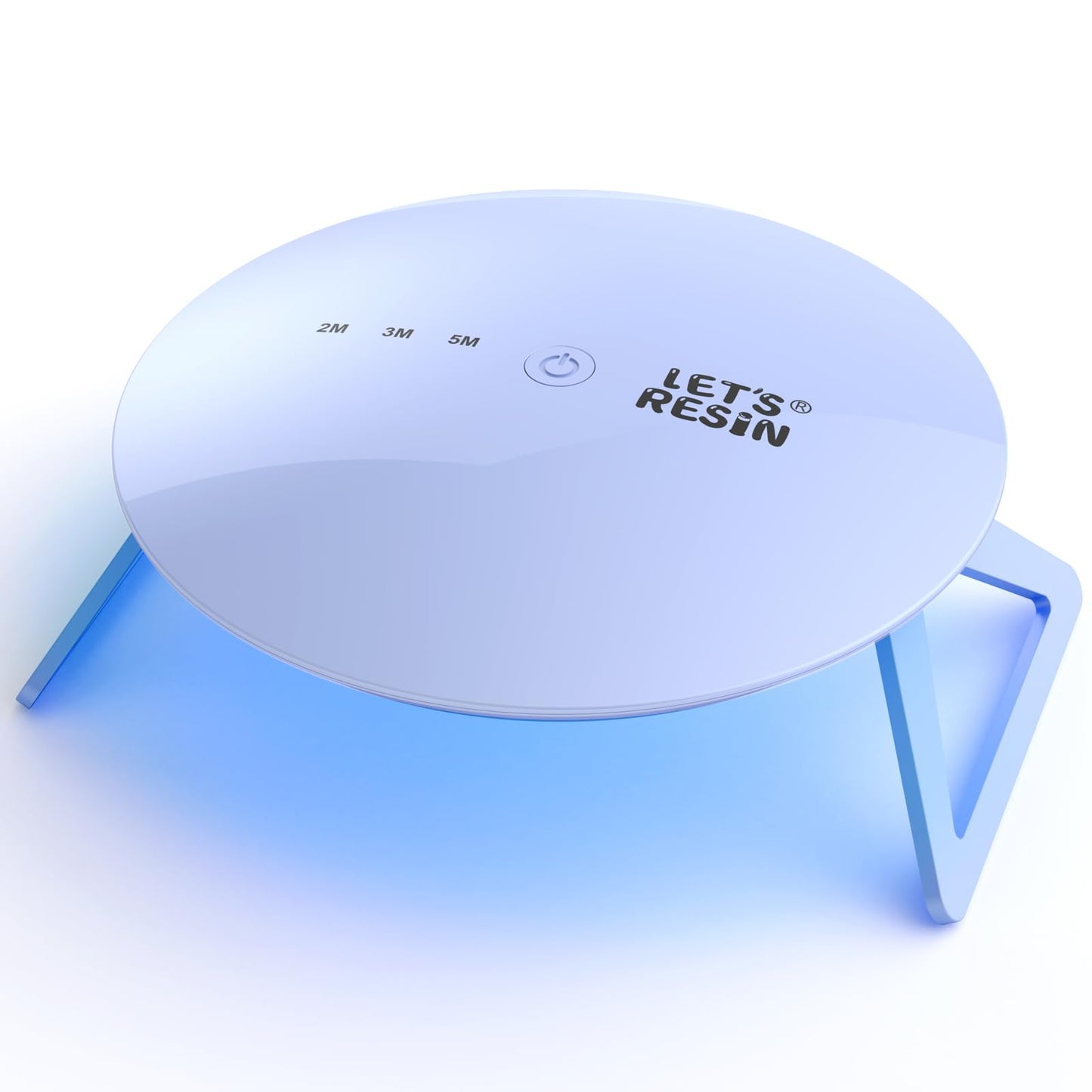 RESIN UV Light Pro,Longer 2,3,5M Time Setting UV Lamp with Larger Coverage Area and More Concentrated Lights,Portable & Foldable Resin Light for Resin Molds, Jewelry Making