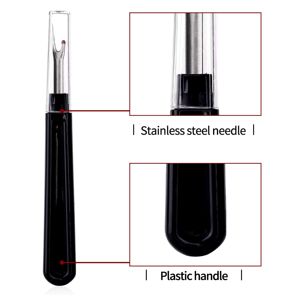 6 PCS Seam Ripper Set, Ergonomic Grip Seam Ripper for Sewing Crafting and Removing Embroidery Hems and Seams