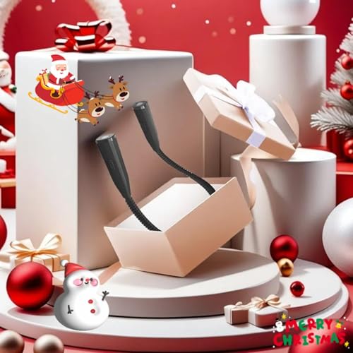 Neck Light - 3-Color & 5-Brightness, Comfortable Silicone Arm, Eye-Caring for Reading, Knitting, Crafting