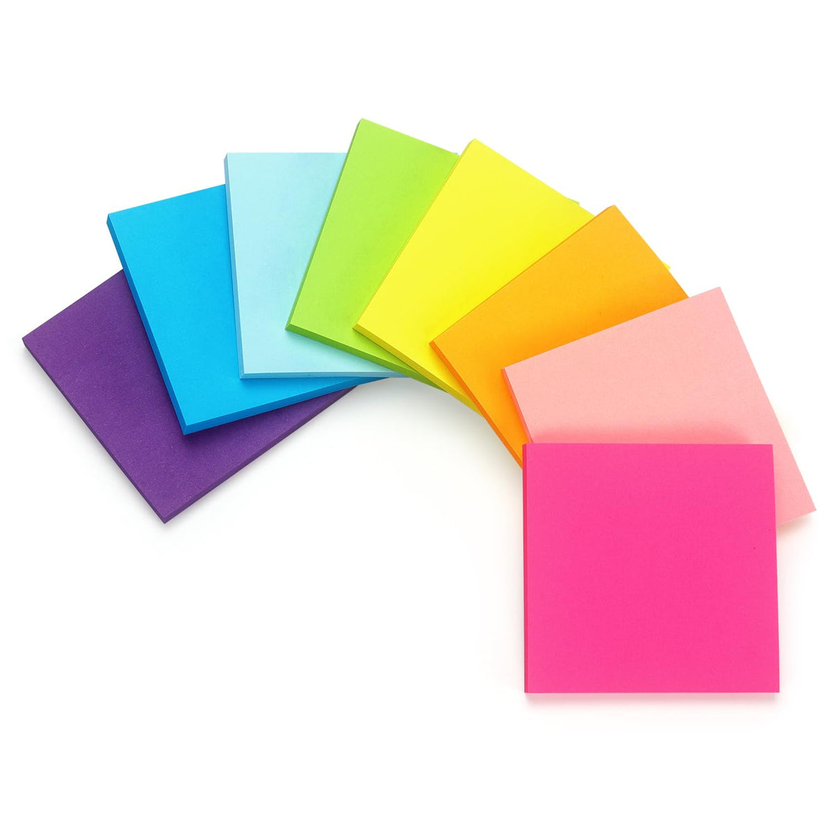 Early Buy Sticky Notes 3x3 in, 16 Pads, 8 Bright Color, 60 Sheets/Pad
