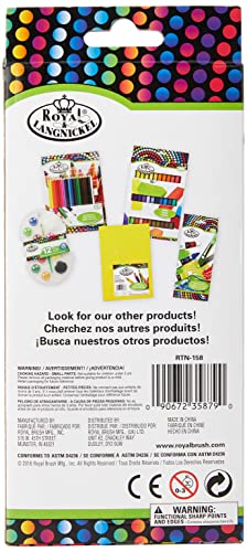 ROYAL BRUSH Neon Colored Pencils, 12 Count, 12/Pkg
