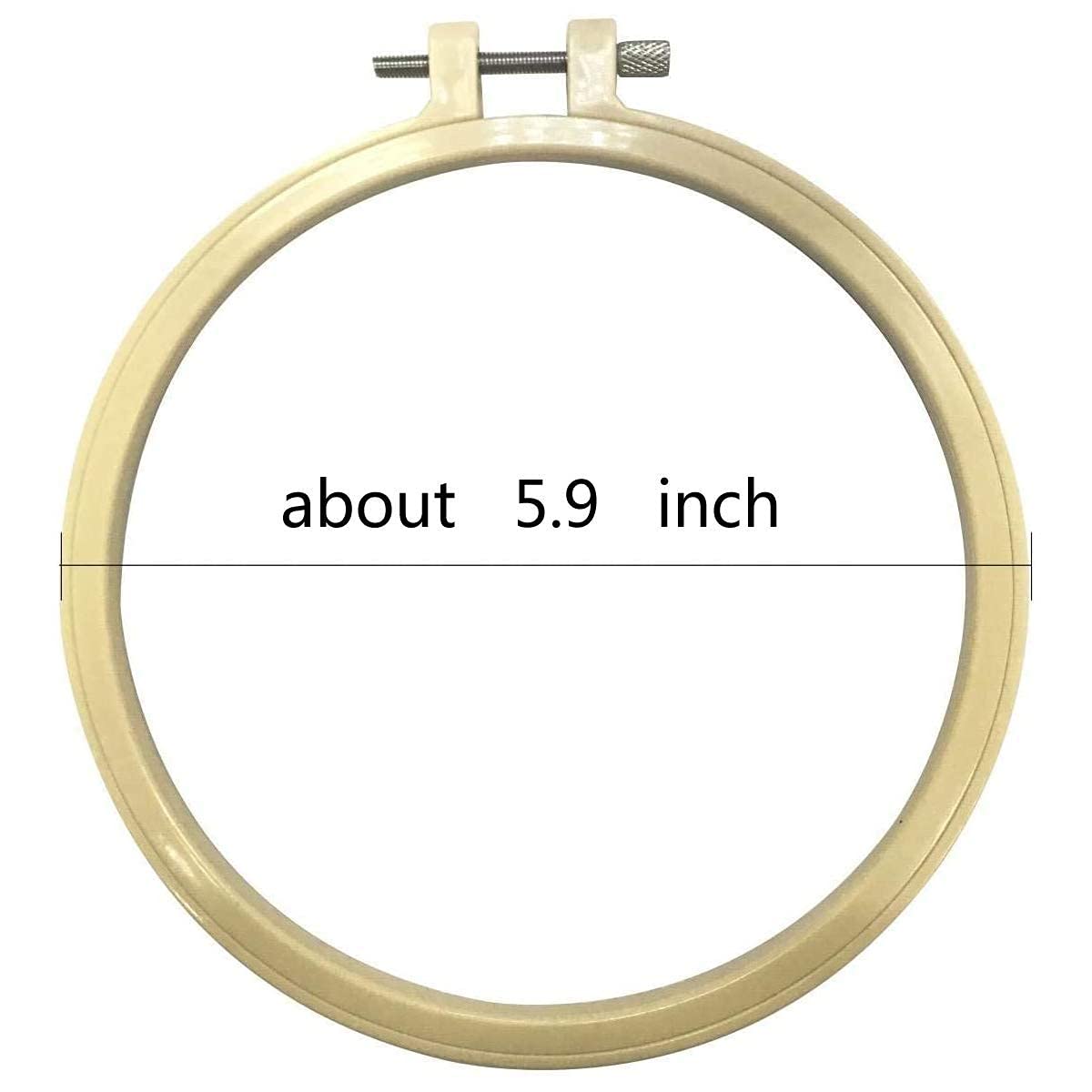 Maydear 3 Sets Embroidery kit for Beginners Adults,Embroidery Kit Punch Needle Kit Cross Stitch Kits with Embroidery Hoop and Instructions,Hand Embroidery Starter Kit