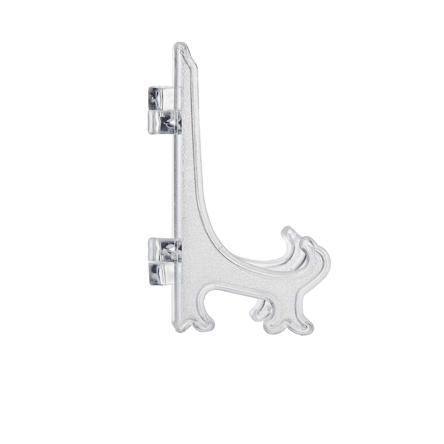 Juvale 24 Pack 3-inch Mini Easel Display Stand for Sports Trading and Baseball Cards - Small Acrylic Holder for Pictures