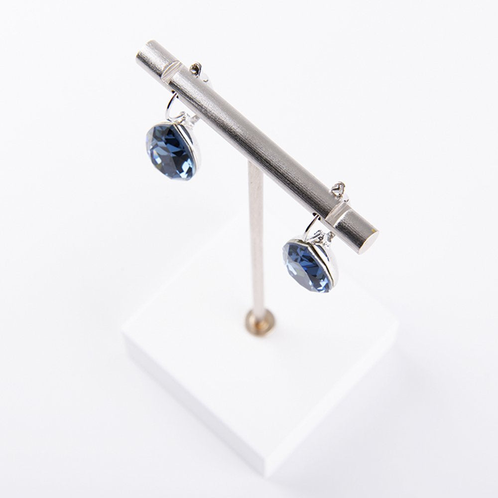 Oirlv T-Bar Jewelry Display Stand Earring Holder (White)