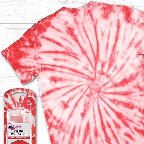 Tulip One-Step Tie-Dye Kit Tulip Fabric Dye Open Stock 21543 Fdy Opstk Red 3/36, As Detailed