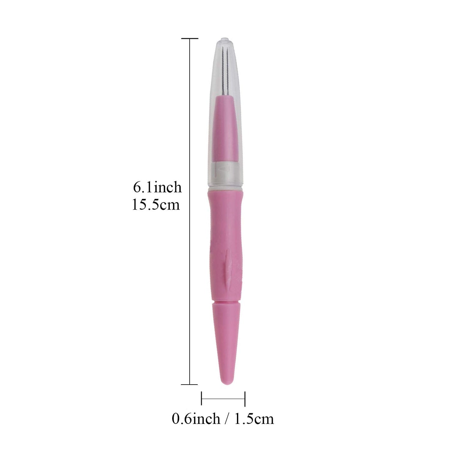 Needle Felting, Felting Needle Tool with 3 Needles, Pen Style Needle Felting Tool, Wool Felt Needle Tools, Felting Starter for DIY Patchwork & Craft, Make Beautiful Felt Animals & Patterns