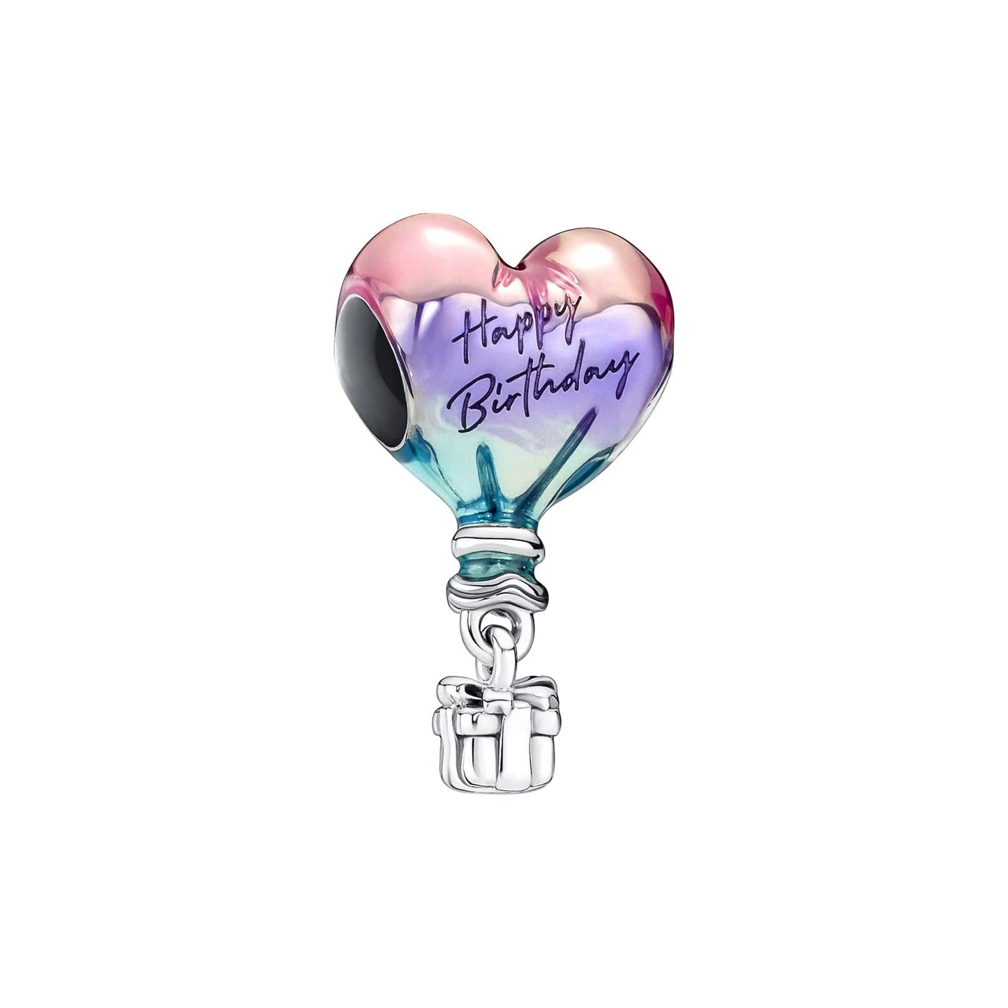 Alstade Happy Birthday Hot Air Balloon Charm 925 Sterling Silver Charms fits Bracelets and Necklace Pendant Bead Charms Jewelry Present for Women Family Friends