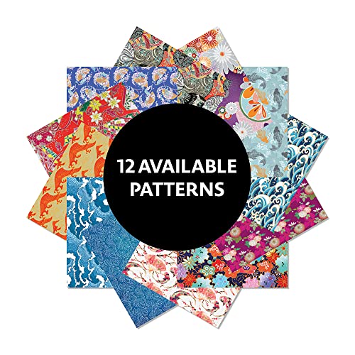 Origami Paper 500 sheets Chiyogami Patterns 6" 15cm: Tuttle Origami Paper: Double-Sided Origami Sheets Printed with 12 Different Designs (Instructions for 6 Projects Included)