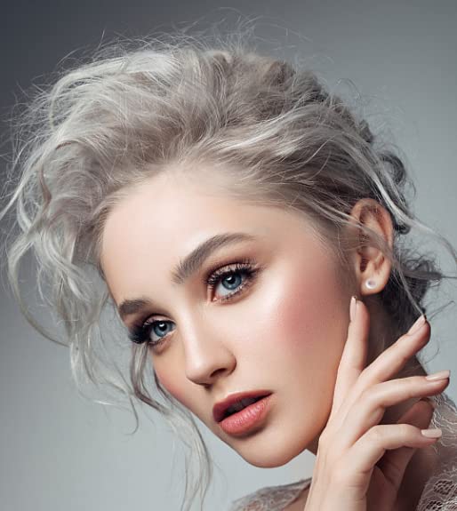 Plastic Earrings,Clear Earrings Clear Post Earring Posts and Backs Silicone Stud 100 Pairs Back Blank Pins Stud…