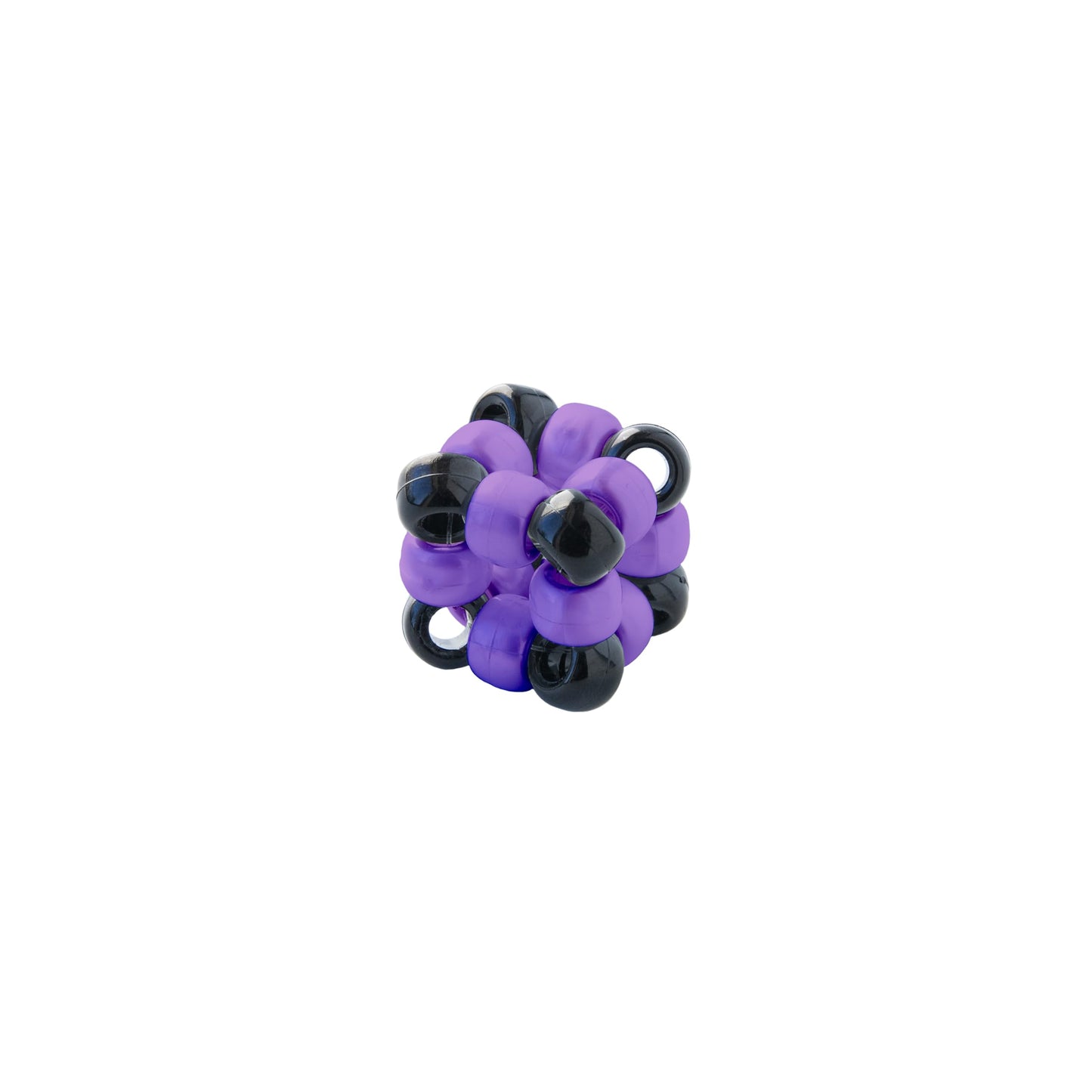 The Beadery - 9x6mm Barrel Pony Bead, Dark Lilac - 900 Pieces - 750V054
