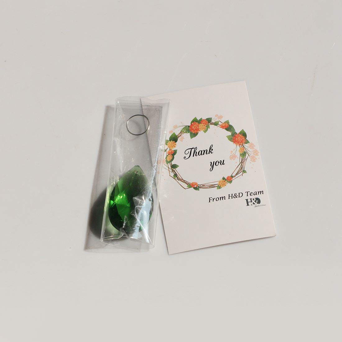 12 Pcs 38mm Multi-Color Crystal Prism Suncatcher Window Decor