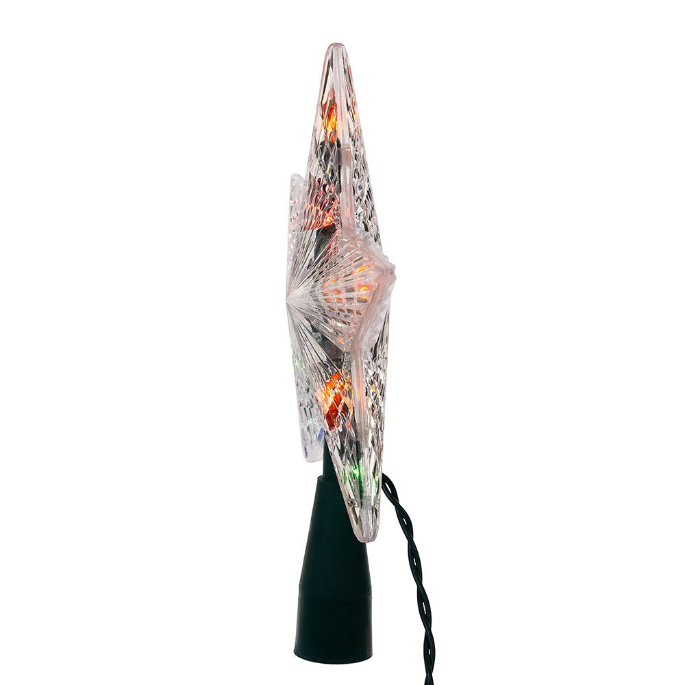 Kurt Adler Multi-Colored Crystal Star Treetop