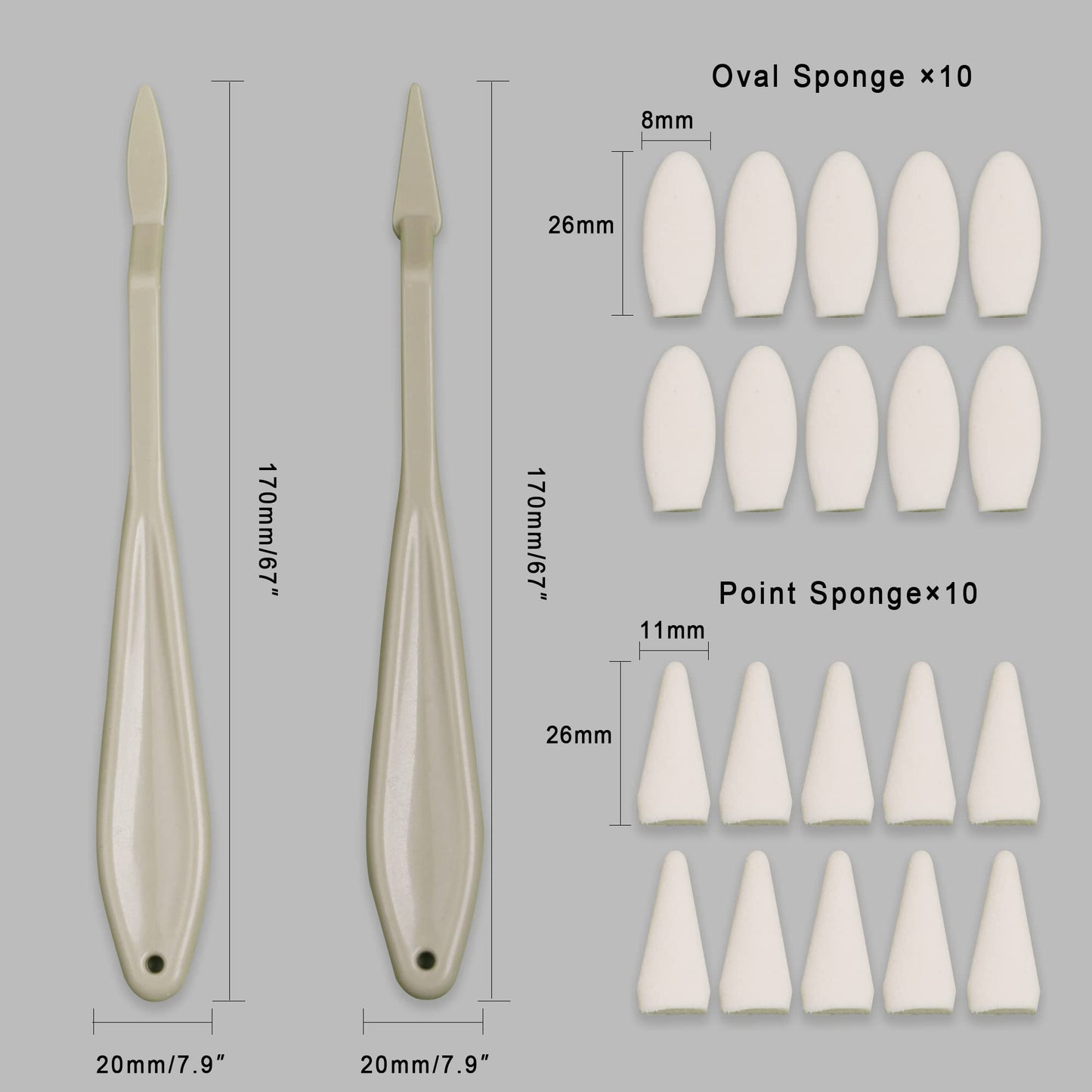 HIFORNY 38 PCS Sketch Drawing Tools - Blending Stumps and Tortillions Set Blending Tools with Art Sketch Wipe Scrapers,Rub Sponge,Kneaded Eraser and Sandpaper Sharpeners