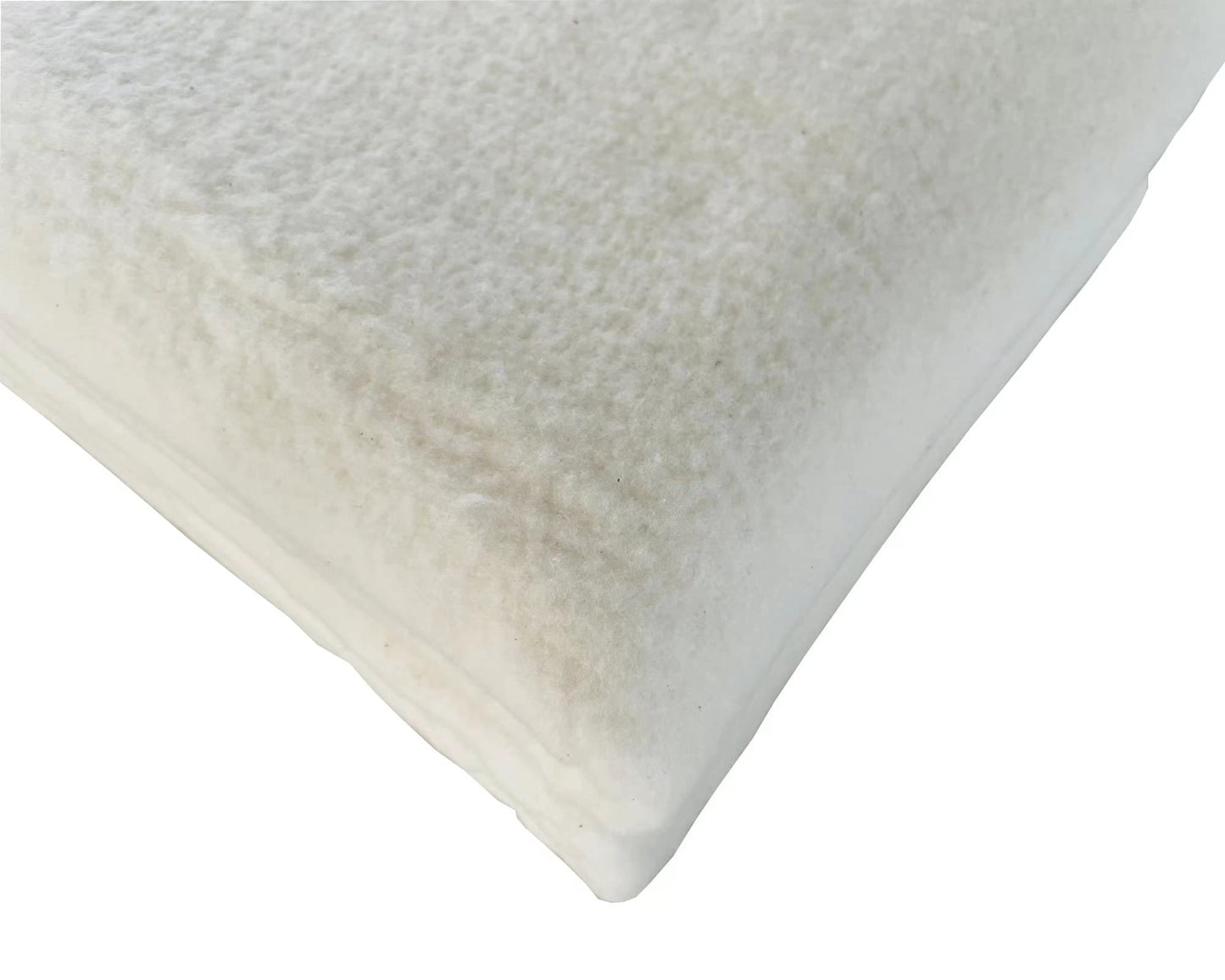 HANPATQUI 60 x 60 inch Quilt Batting Throw Size, Natural Cotton Quilting Batting for Quilts
