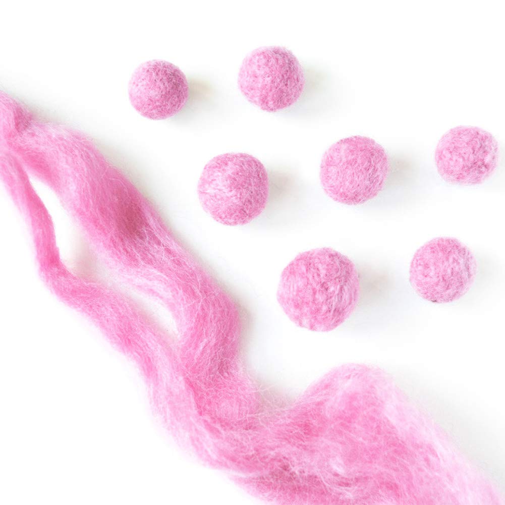 Wool Roving Bulk - 8.82oz Super Wool Chunky Yarn, Wool Roving Top for Needle Felting, Soft Felting Wool Supplies for Hand Spinning, Felting, Blending, Weaving and DIY Craft