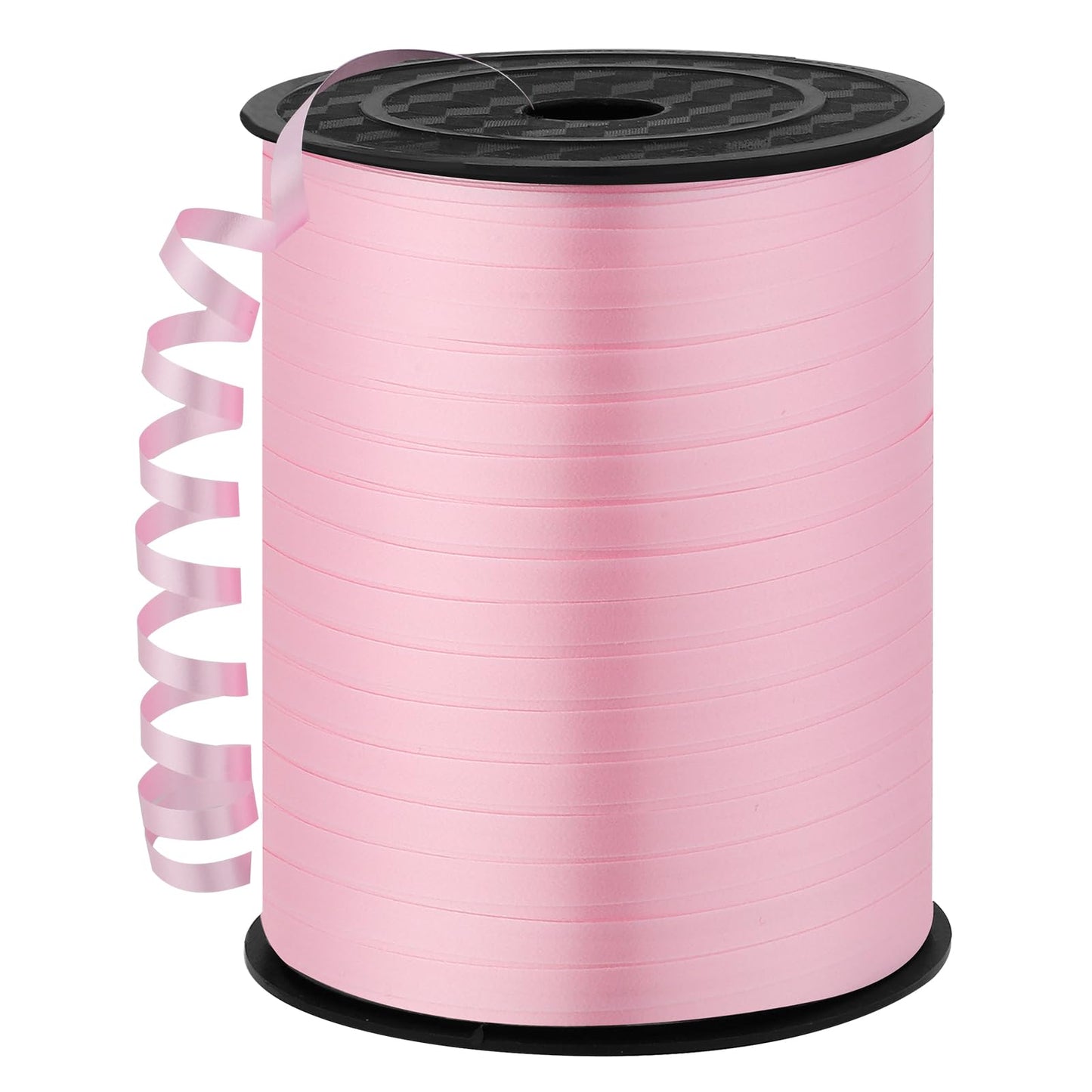 600 Yards Light Pink Curling Ribbon 1/5 Inch Balloon String Ribbon Thin Crafts Valentine Ribbons for Valentine's Day Gift Wrapping Birthday Party Florist Flowers Wedding Decorations
