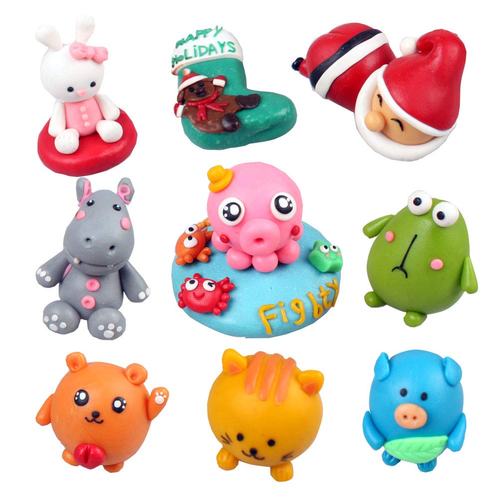 CiaraQ Polymer Clay Kit, Mini Modeling Clay Set for Kids/Beginners/Artist, 32 Colors