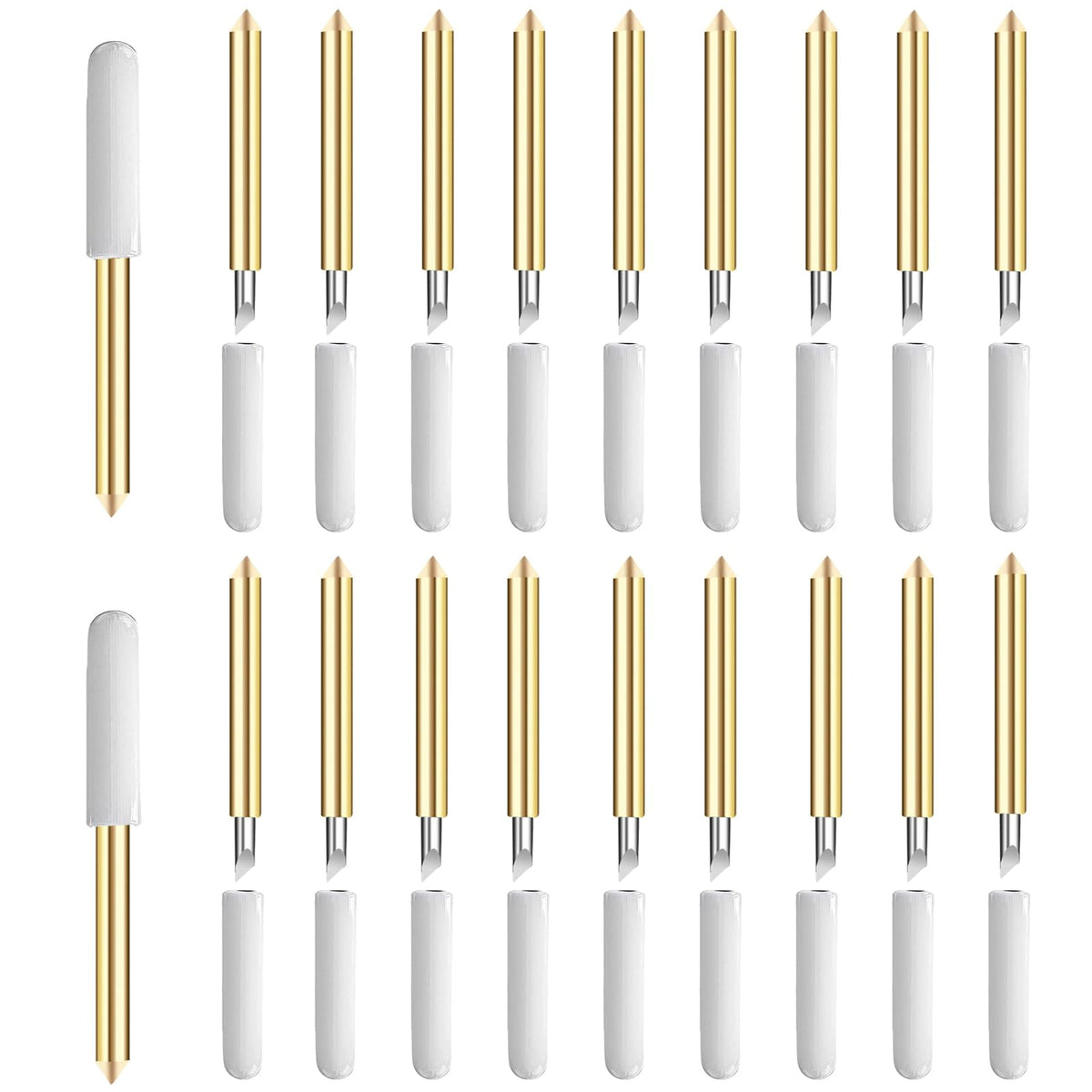 20 Pcs Premium Fine Point Replacement Blades for Maker/Explore/Air Series