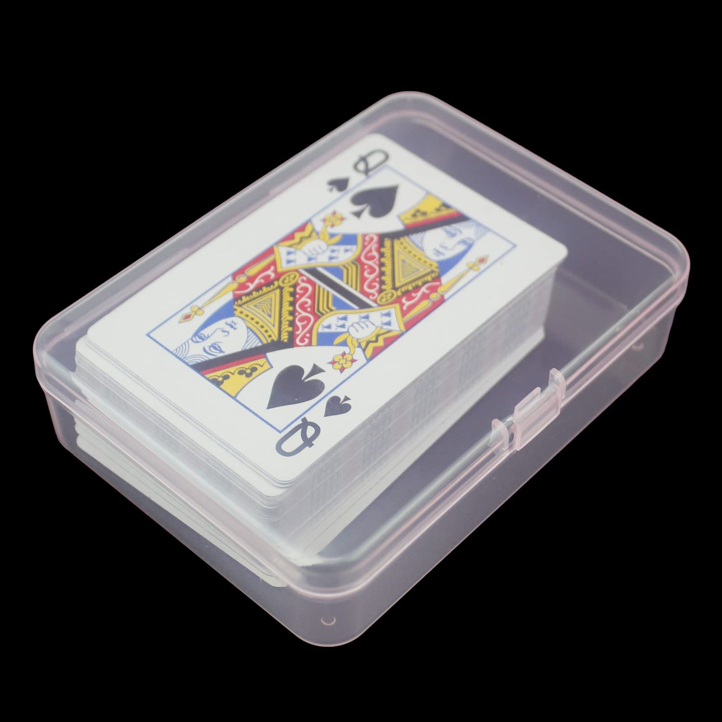 8 Pieces Rectangular Plastic Boxes Empty Storage Organizer Containers with Hinged Lids for Small Items and Other Craft Projects (Pink, 4.5 x 3.3 x 1.1 inch)