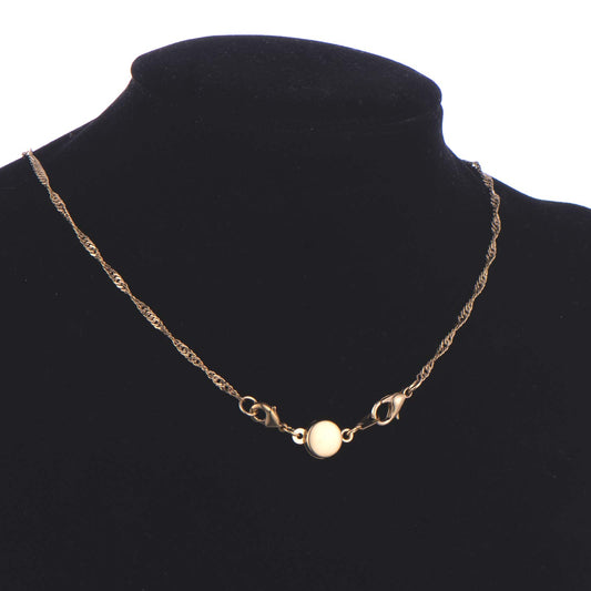 Zpsolution Locking Magnetic Clasps for Jewelry Necklaces Bracelets - Light and Small Keep the Clasp in Back