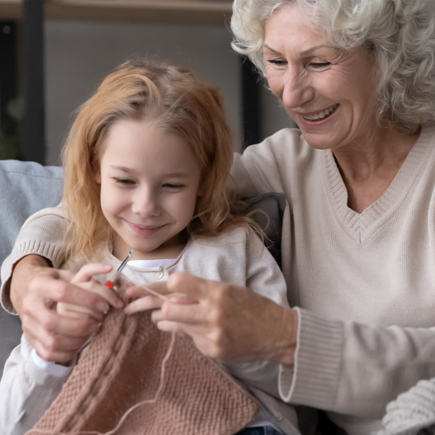 OWill 14 Piece Crochet Hooks Set, Crochet Hooks for Beginners Adults, Soft Grip Crochet Needles Tools with Storage Case，Ergonomic Crochet Hooks for Arthritic Hands