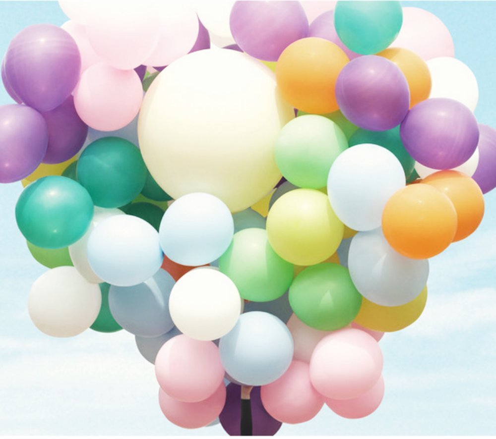 18 Inch Big Balloons Assorted Large Latex Balloons Giant Heavy Duty Balloons for Christmas Birthday Wedding Baby Shower Decorations