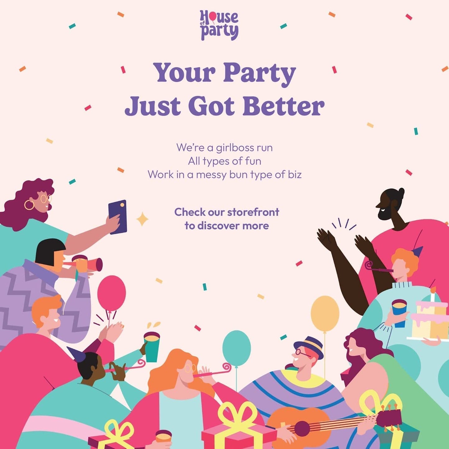 HOUSE OF PARTY Purple Balloons Garland Kit | Light Purple Balloon Arch Kit With Purple Metallic Balloons for Easter Party Decorations, Graduation Party, Birthday, Wedding, Halloween Decorations