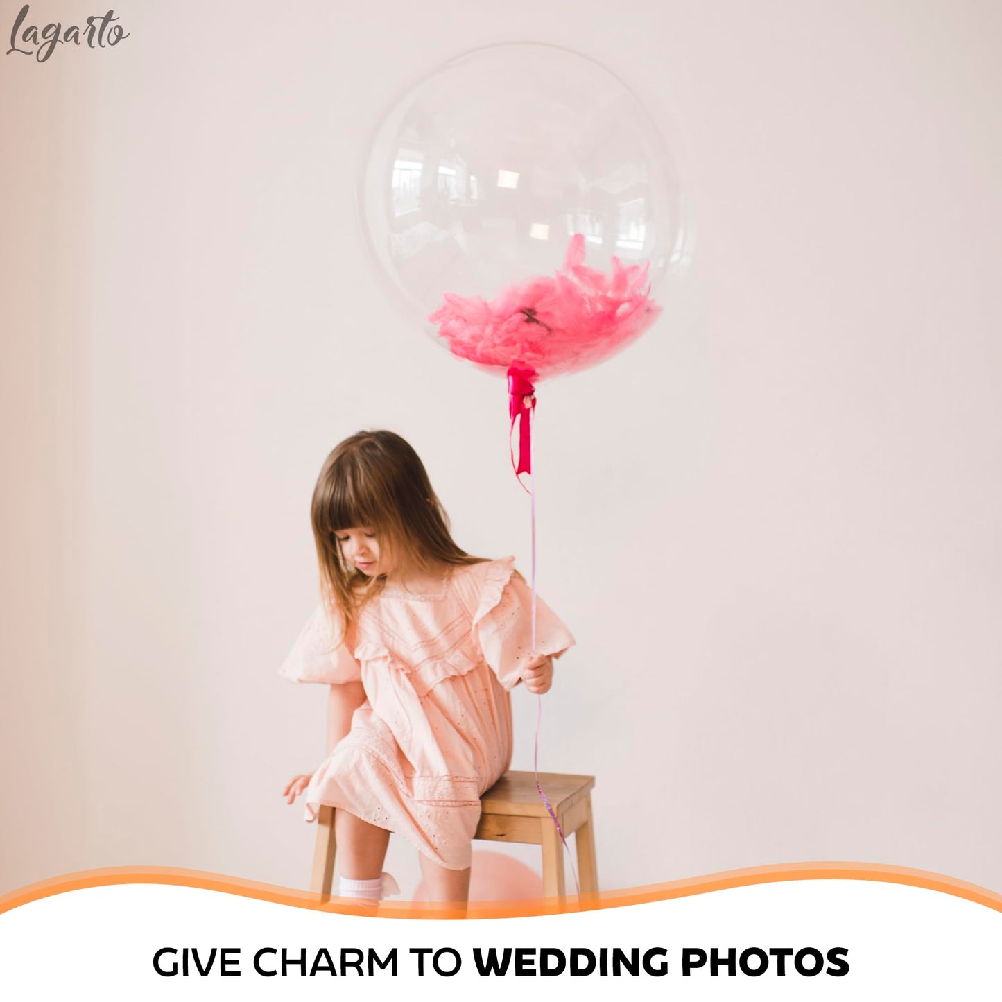 Clear Balloons for Stuffing – 12 Pack Large Clear Balloons, 20 Inch Transparent Helium Tpu Glossy Material – Bubble Balloon Design for Wedding Supplies, Birthday Decorations, Party Games & Photo Zones