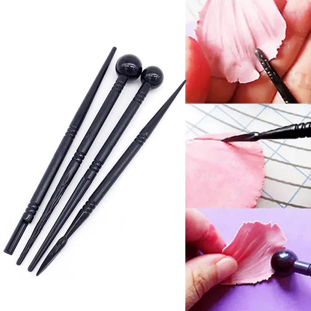 31pcs Fondant Cake Modeling Decorating Hand Sculpting Tools Kit for Cookie Cake Decorating, Sugarcraft Sculpture Pottery
