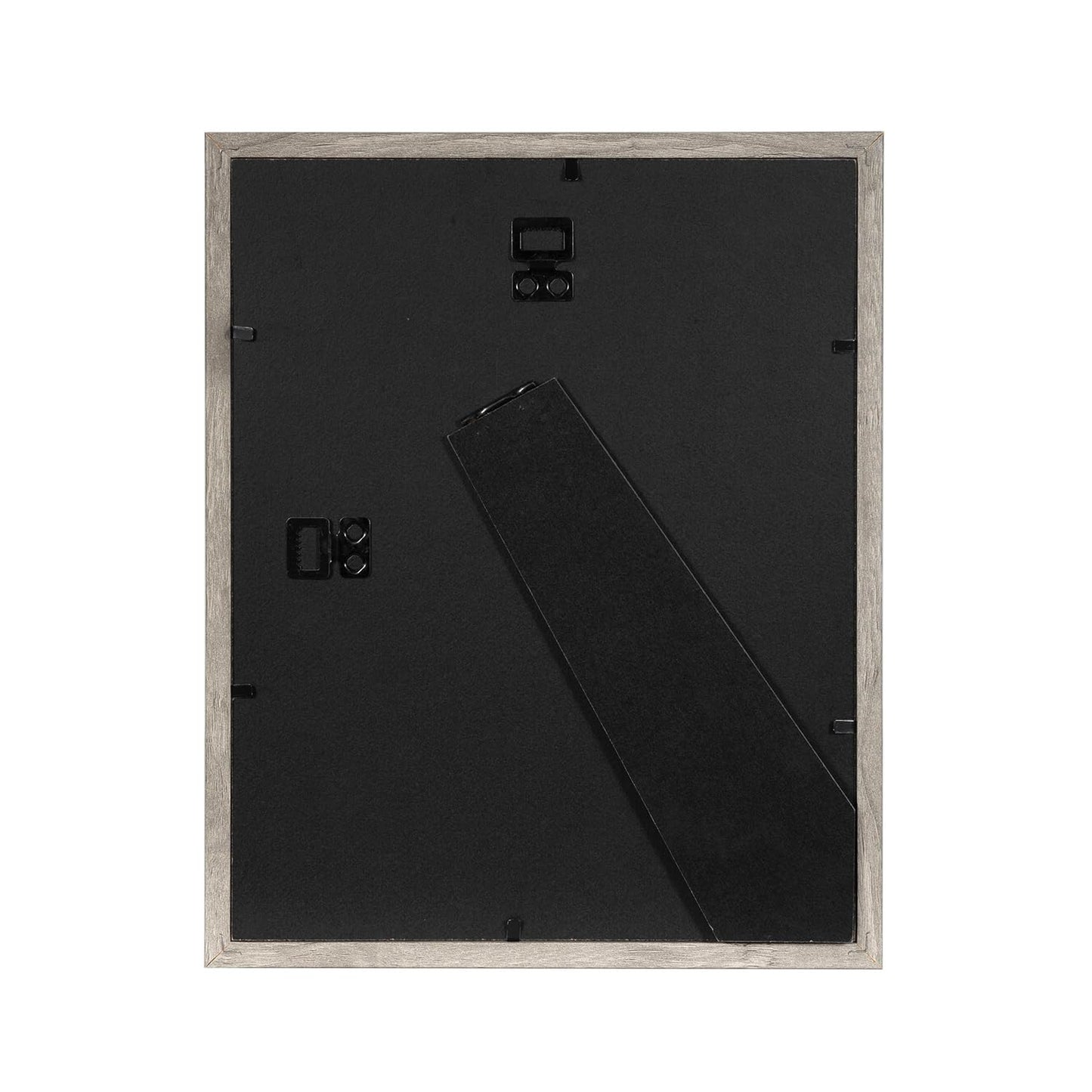Grey 8x10 Picture Frame set of 4, Display 8x10 without Mat Wall Gallery Photo Frames