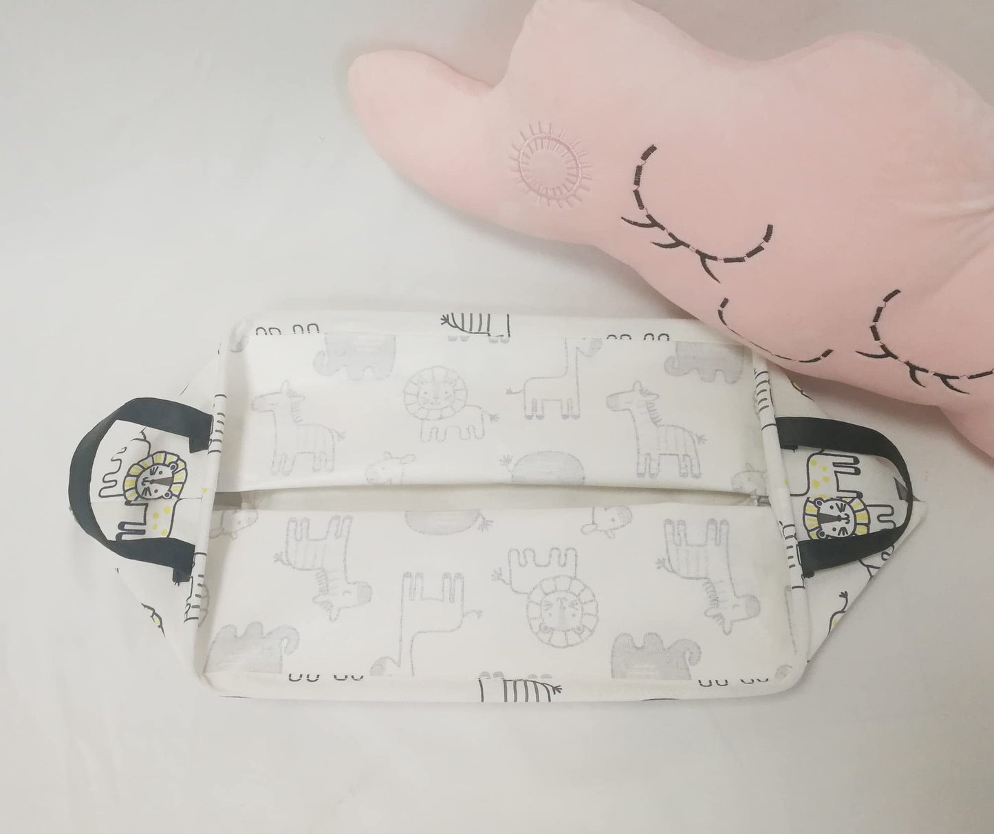 MAIZMZ Rectangular Storage Basket Collapsible Organizer Bin Waterproof Toy Box for Organizing Home/Dorm/Kitchen/Pet/Office/Closet/Shelf/Gift Baskets (animal), Yellow