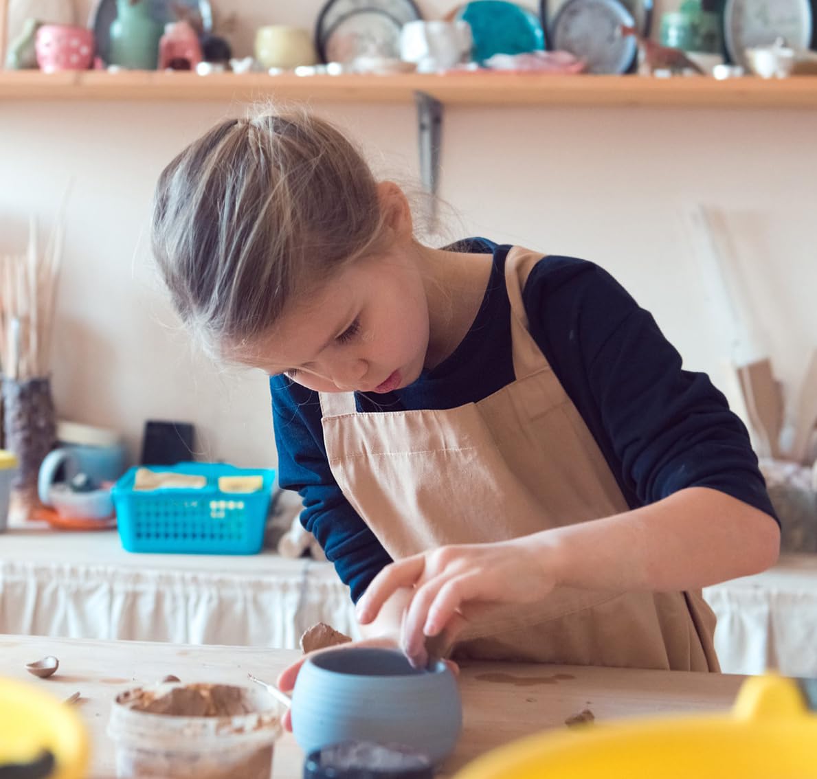 Clay Tools Kit,28 PCS Pottery Tools,Polymer Clay Tools,Air Dry Clay Tools Set for Kids, Adults,Pottery Craft,Drawing,Dotting,Carving,Molding,Baking,Modeling,Shaping