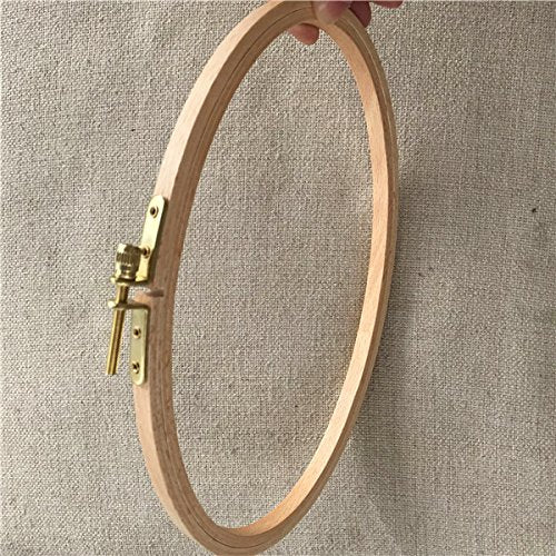 8.5"x 5.2" Oval Wooden Embroidery Hoop 21x 13cm Oval Hand Stitching Hoop - Cross Stitch Hoop - Framing Hoop - Stitchery Hoop - Craft Supply Hoop (2)