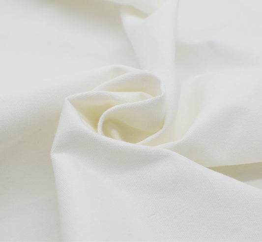 100% Cotton Fabric for Embroidery, Embroidery Fabric Cotton, 20 by 60-Inch, Cream