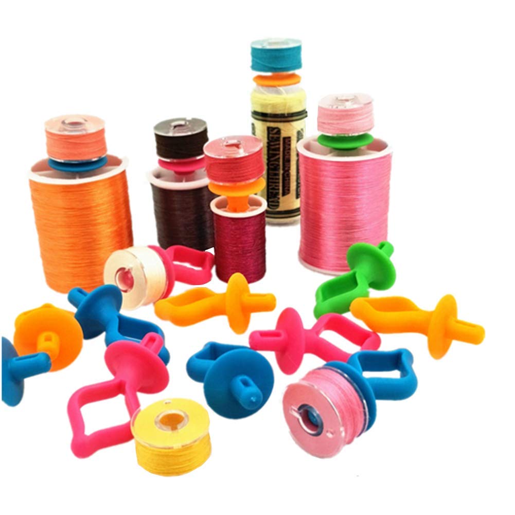 YEQIN Bobbin Holder. Storage Your Bobbins on Top of Thread Spools (48 Pieces)