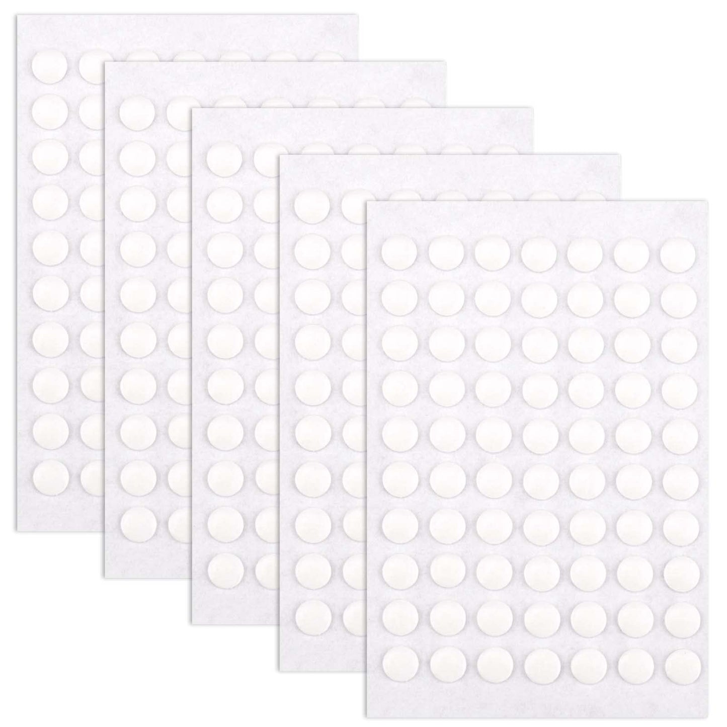 BUSOHA 350 PCS Double-Sided Adhesive Dots, 6mm Clear Removable Sticky Adhesive Putty,Glue Acrylic No Trace Sticky Putty Waterproof Dot Stickers for Balloons, Envelopes, Notes, Photos