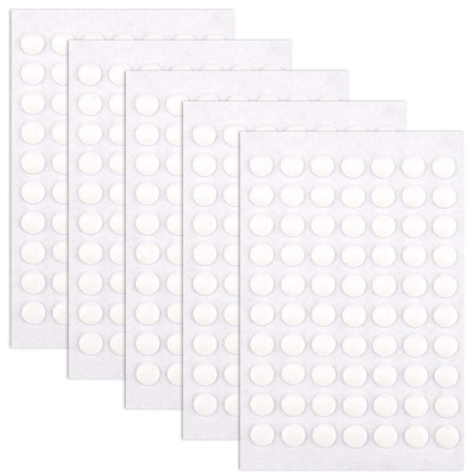 BUSOHA 350 PCS Double-Sided Adhesive Dots, 6mm Clear Removable Sticky Adhesive Putty,Glue Acrylic No Trace Sticky Putty Waterproof Dot Stickers for Balloons, Envelopes, Notes, Photos