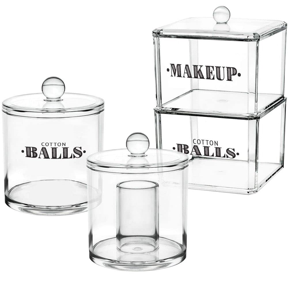 Talented Kitchen Farmhouse Bathroom Beauty Organization Labels -72 Bathroom & Makeup Organization Preprinted Sticker. Water Resistant, Canister Labels. Jar Decals Bath Storage (Set of 72 - Bathroom)