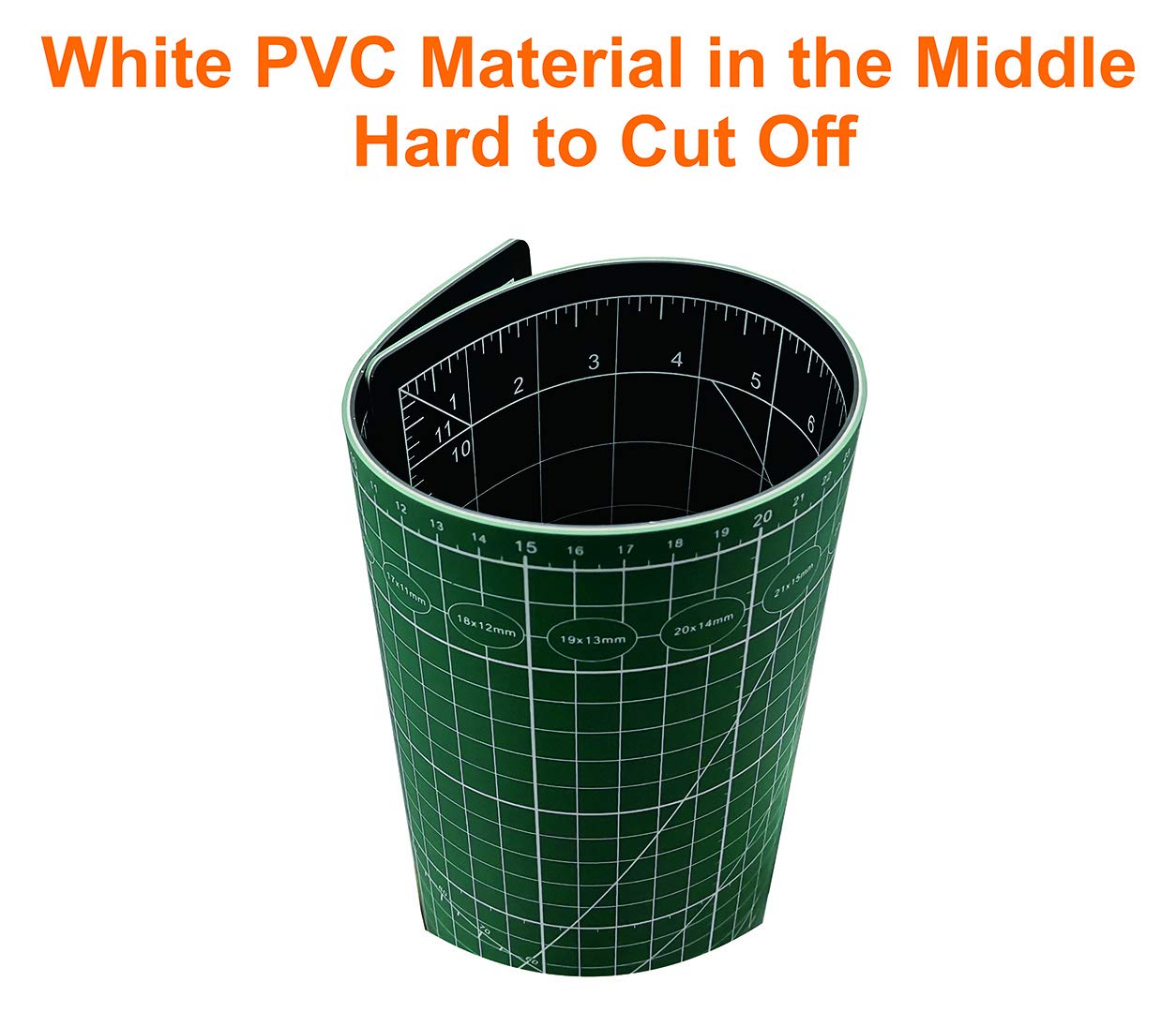 Sdanart Self Healing Cutting Mat: 9"×12" Double Sided 5-Ply Rotary Cutting Board for Sewing, Crafts, Quilting, Fabric, Hobby, Art Project