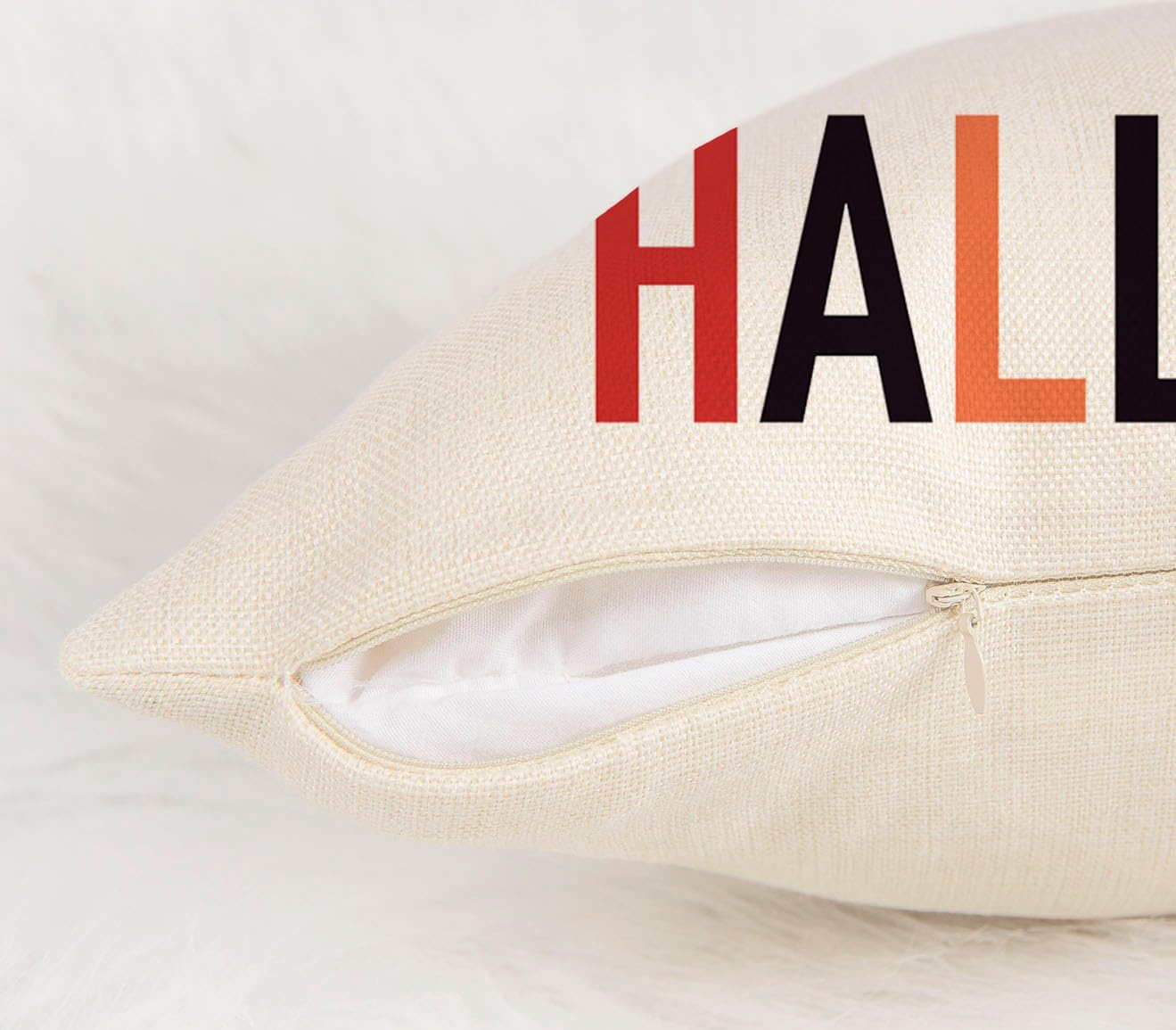 Halloween Gnome Pillow Covers 18x18, Fall Autumn Thanksgiving Christmas Throw Cushion Cases for Couch Sofa, Harvest Holiday Farmhouse Home Decor AH64