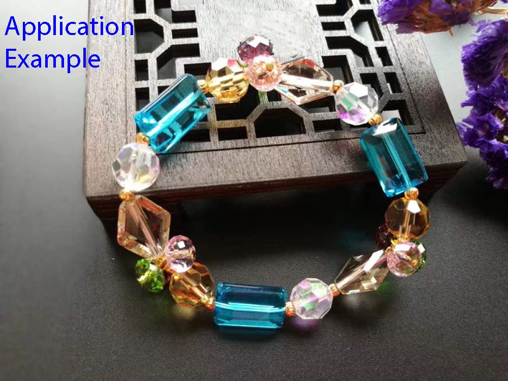 25pcs Adabele Austrian 14mm Faceted Loose Rectangle Crystal Beads Light Padparadscha Pink Compatible with Swarovski Crystals Preciosa 5055 SSRT1430