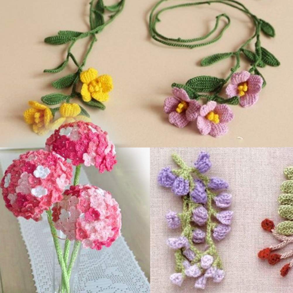 5 Pieces Different Size Latch Hook Set, Latch Hook Crochet Needle, Crochet Hook with Latch, Dreadlocks Crochet Hook Set, Latch Hook Crochet Needle, Bent Latch Hook for Carpet Making