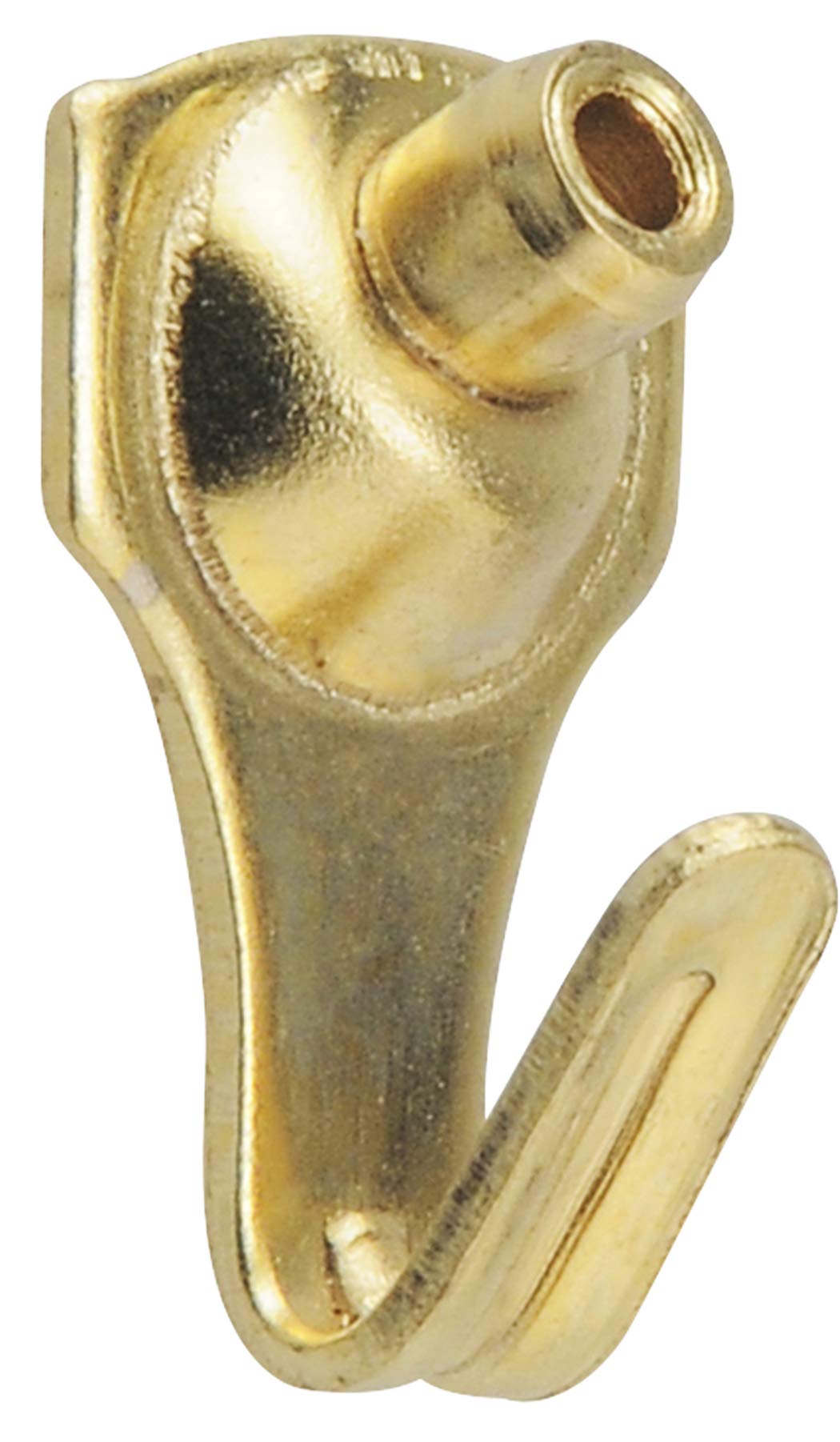OOK 535862 Picture Hangers, Art Hangers, Kid Safe, Brass, Reusable Picture Hooks, 10-75lb (Value Pack)