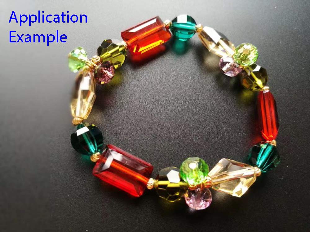 25pcs Adabele Austrian 14mm Faceted Loose Rectangle Crystal Beads Light Padparadscha Pink Compatible with Swarovski Crystals Preciosa 5055 SSRT1430