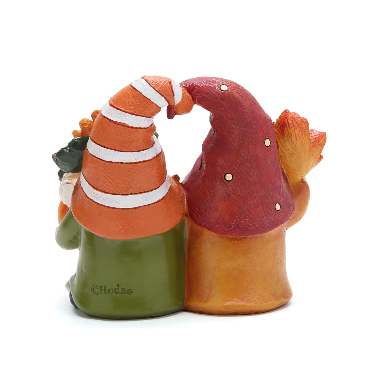 Hodao Fall Thanksgiving Pumpkin Gnome Decoration, Home Harvest Certerpiece