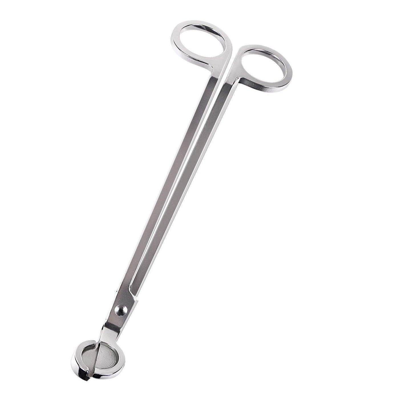 Yoodelife Candle Wick Trimmer, Polished Stainless Steel Wick Clipper Cutter - Reaches Deep Into Candles to Cut Spent Wicks, Allow Cleaner Burn and Prevent Soot Buildup