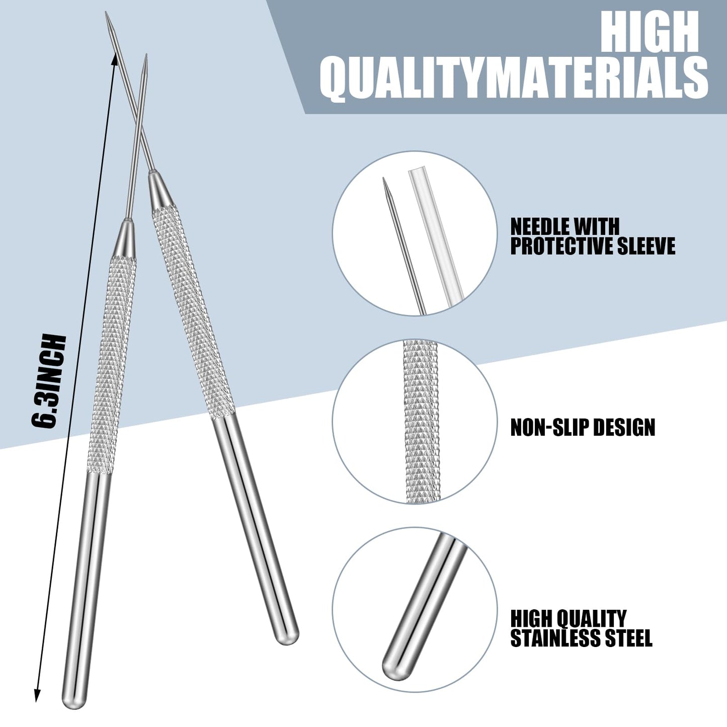 16 Pieces Clay Needle Tools Ceramic Detail Pottery Sculpture Needle Detail Modeling Clay Tool Kit