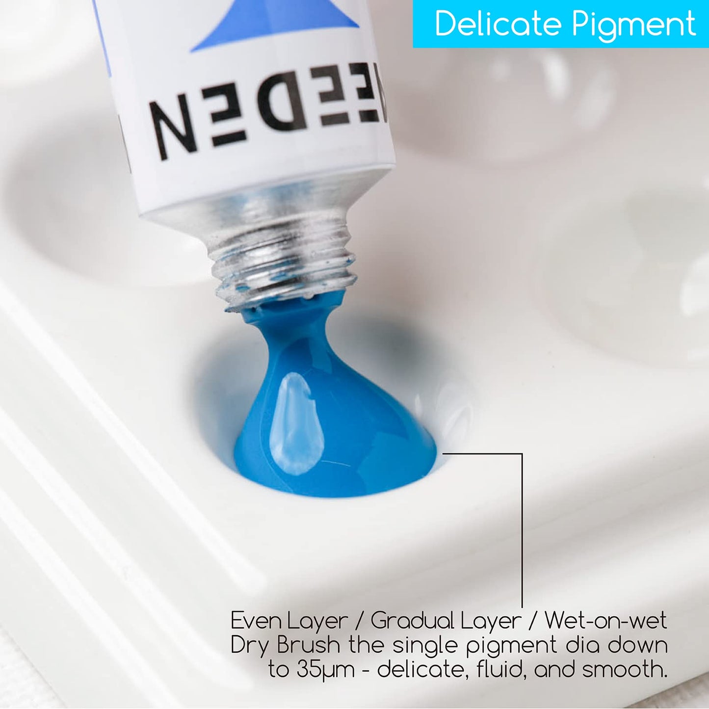 Watercolor Paint Tubes Set - 24 x 12ml/0.4oz Water Color Paints for Students Beginners