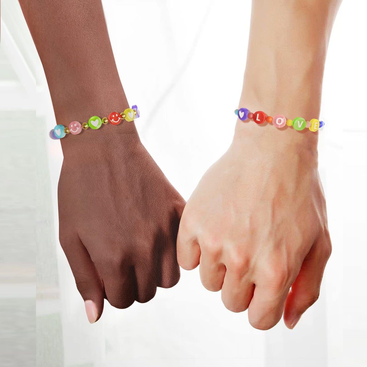 1400 Pieces Letter Beads for Friendship Bracelets Making Kit, 28 Styles Assortment Jewelry Making Supplies Alphabet Beads Set with Cases Preppy Crafts Gifts