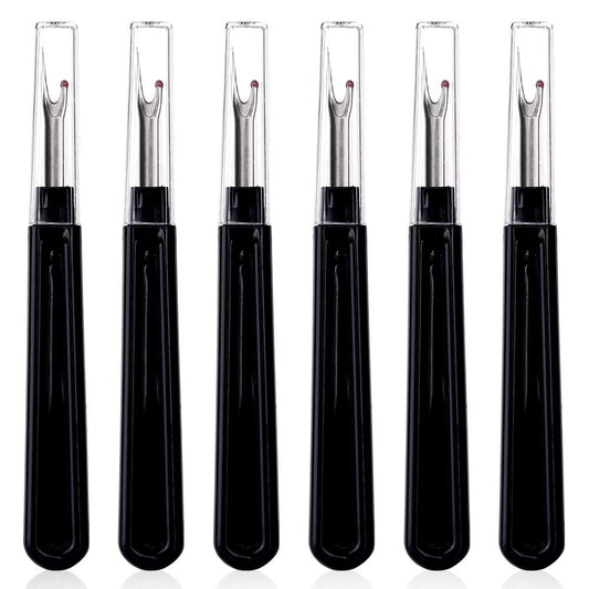 6 PCS Seam Ripper Set, Ergonomic Grip Seam Ripper for Sewing Crafting and Removing Embroidery Hems and Seams